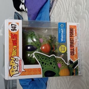 Funko Pop! DragonBall Z Cell (First Form) Glows in The Dark